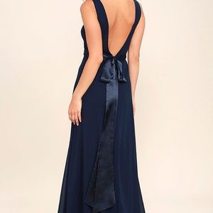 Navy blue Maxi dress